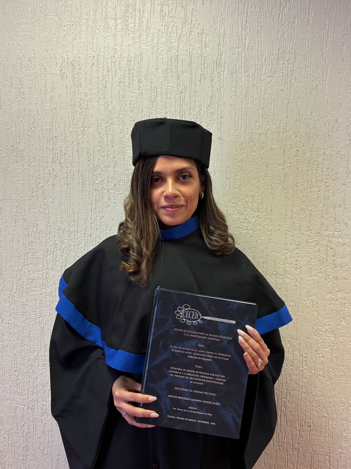 Dra. Mercedes Caicedo Aldaz. Ecuador.