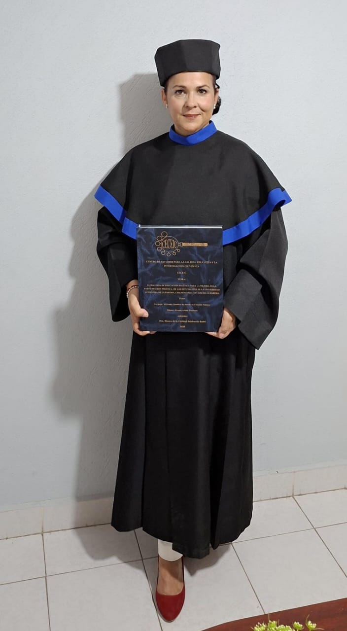 Dra. Kirenia Arvelo Plasencia. México. 