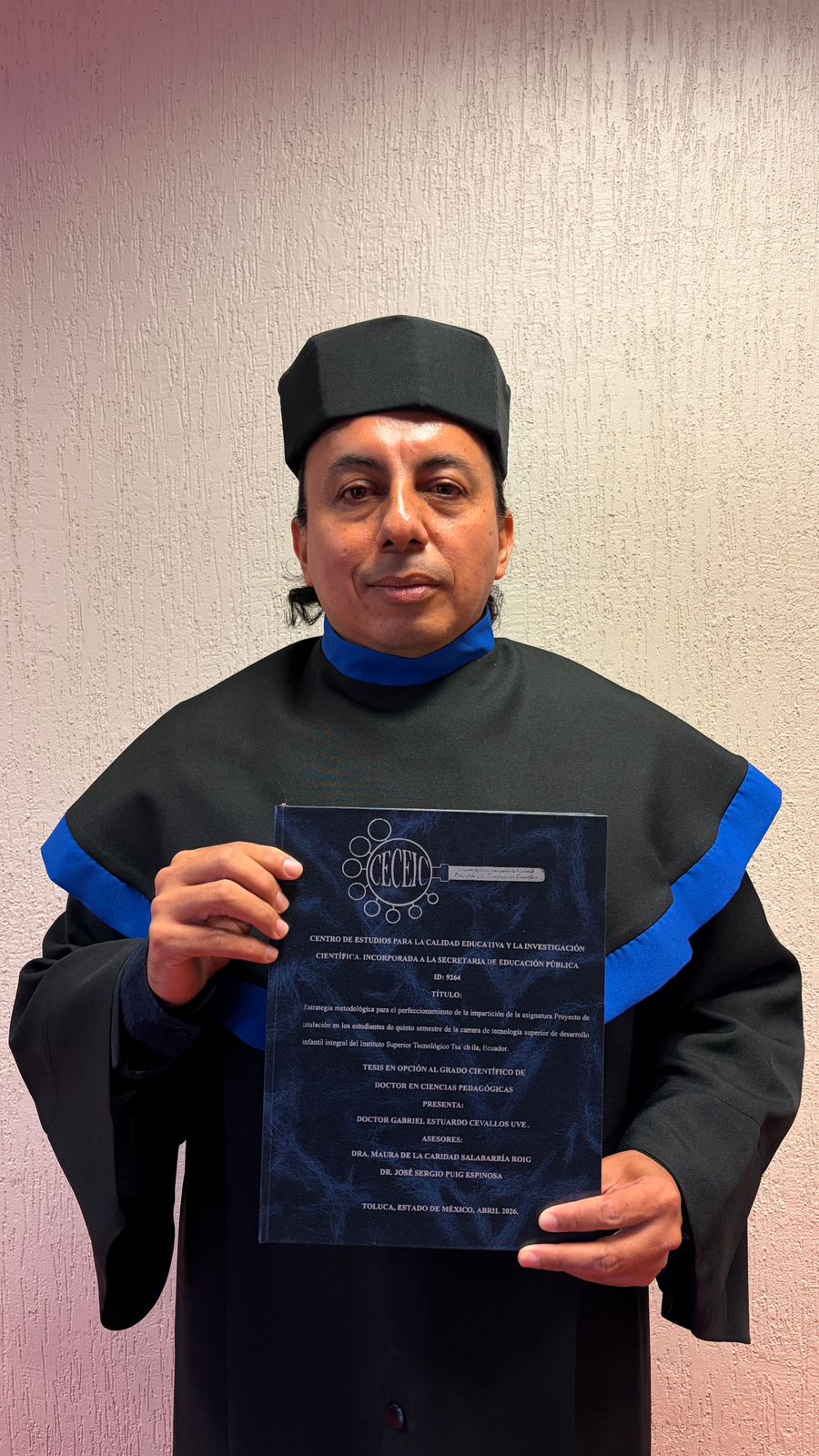 Dr. Gabriel Estuardo Ceballos Uve. Ecuador.